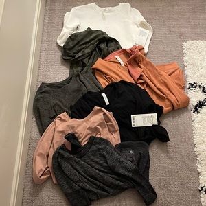 Bundle of 7 Lululemon long sleeve tops!❤️